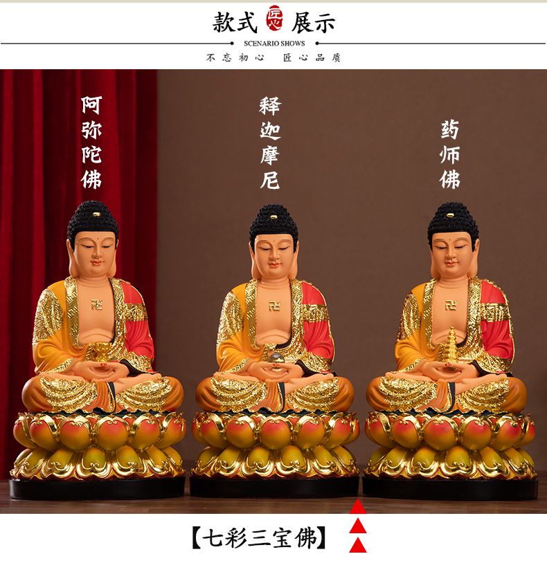 Shakyamuni Brass Statue detail 1