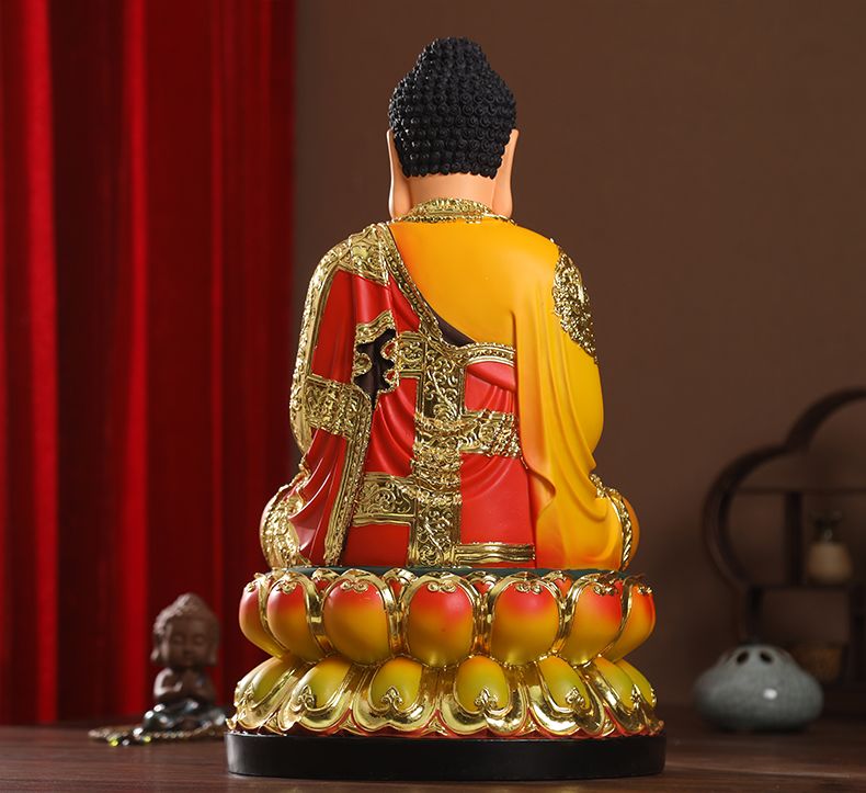 Shakyamuni Brass Statue detail 19