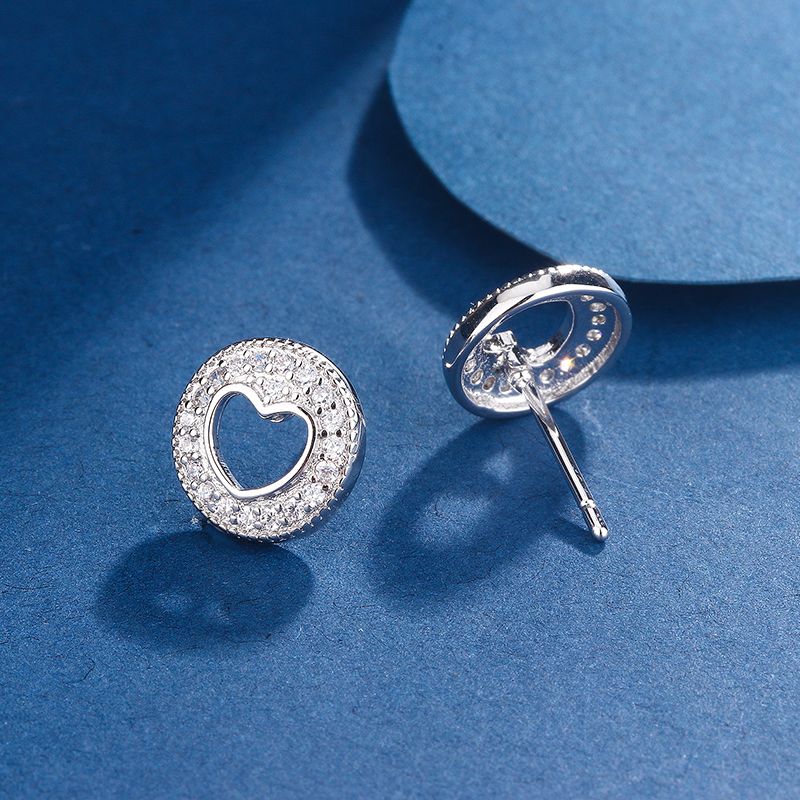 Orecchini rotondi cavi da donna, nuovi orecchini a perno alla moda e unici, accessori per le orecchie versatili e dallo stile semplice._voghion.com