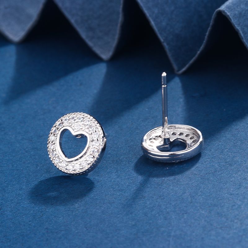 Orecchini rotondi cavi da donna, nuovi orecchini a perno alla moda e unici, accessori per le orecchie versatili e dallo stile semplice._voghion.com