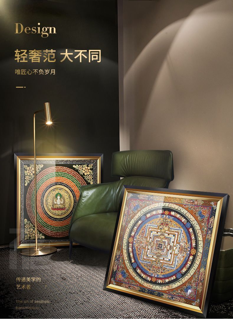 藏式挂画客厅沙发背景墙画过道走廊玄关柜墙面挂画饭厅餐厅壁画 4
