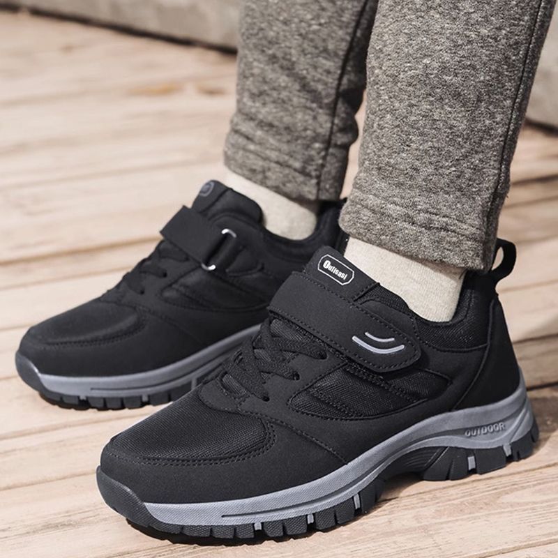 正品红蜻蜓金典老人鞋男春秋软底防滑中老年健步鞋爸爸运动休闲鞋