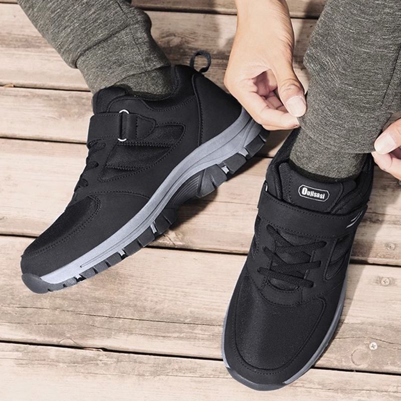 正品红蜻蜓金典老人鞋男春秋软底防滑中老年健步鞋爸爸运动休闲鞋