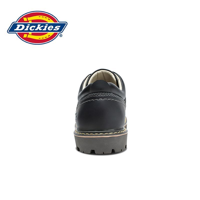 Dickies皮鞋男四季款英伦风真皮低帮工装鞋通勤大头防滑休闲潮鞋 图片 9