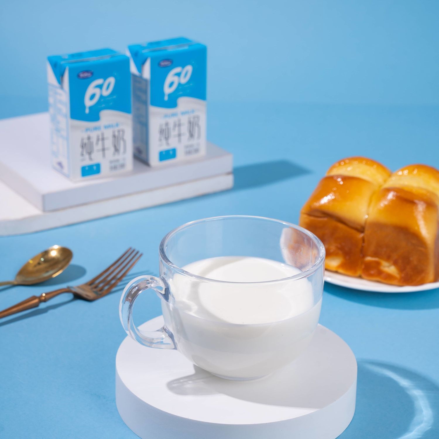 【9月产】完达山纯牛奶250ml*16盒全脂牛奶营养早餐学生家庭装