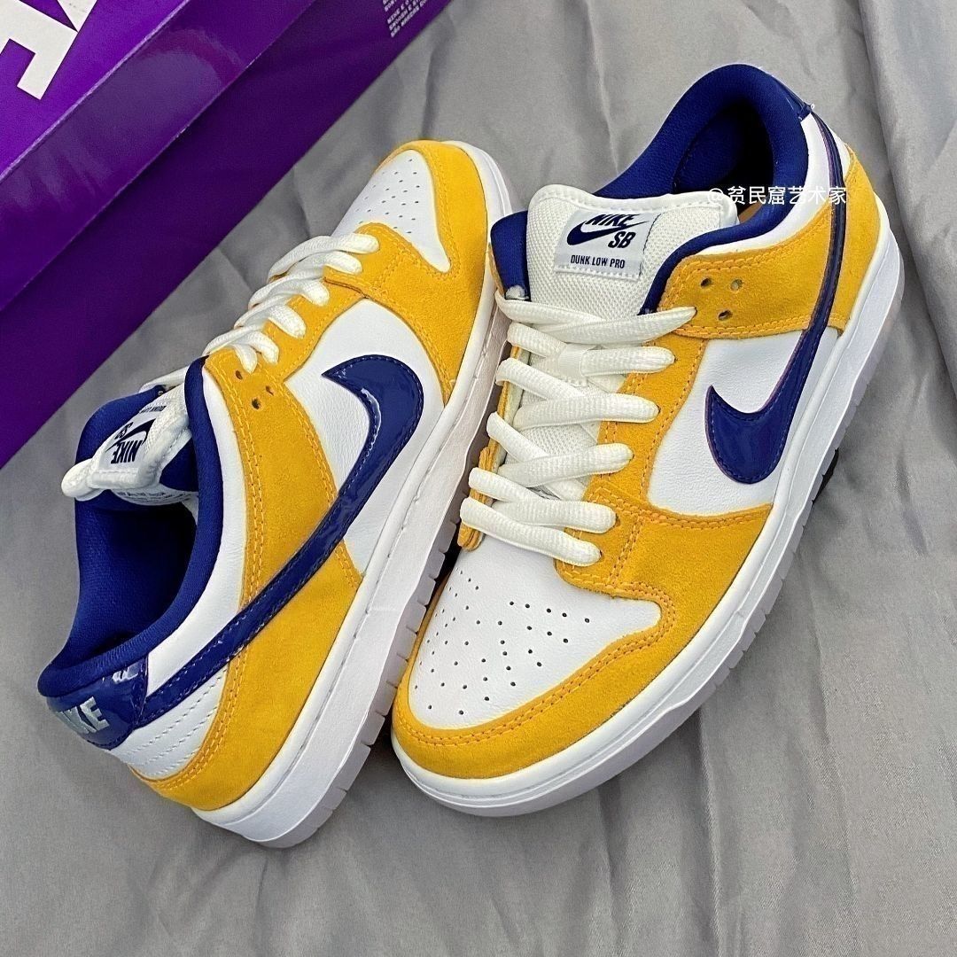 thumbnail image 2 of Zapatillas clásicas Dunk cómodas y modernas con primera capa de piel de vaca y colchón de aire, adecuadas para parejas y estudiantes, 2 of 4