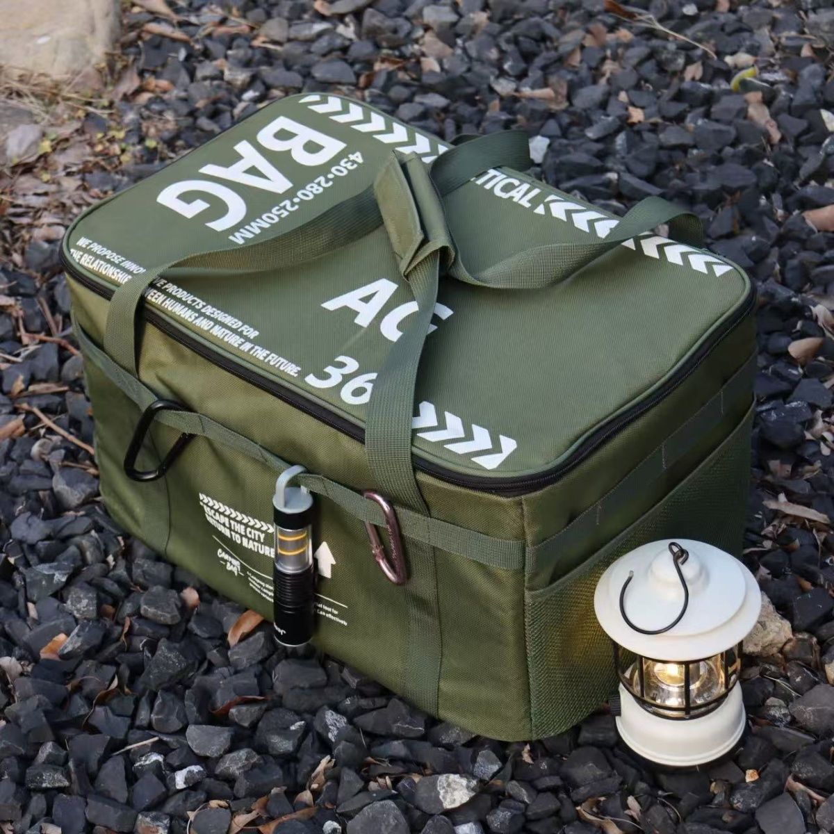 户外收纳包露营野营便携防水拎包休闲包工具杂物野餐加厚加大装备