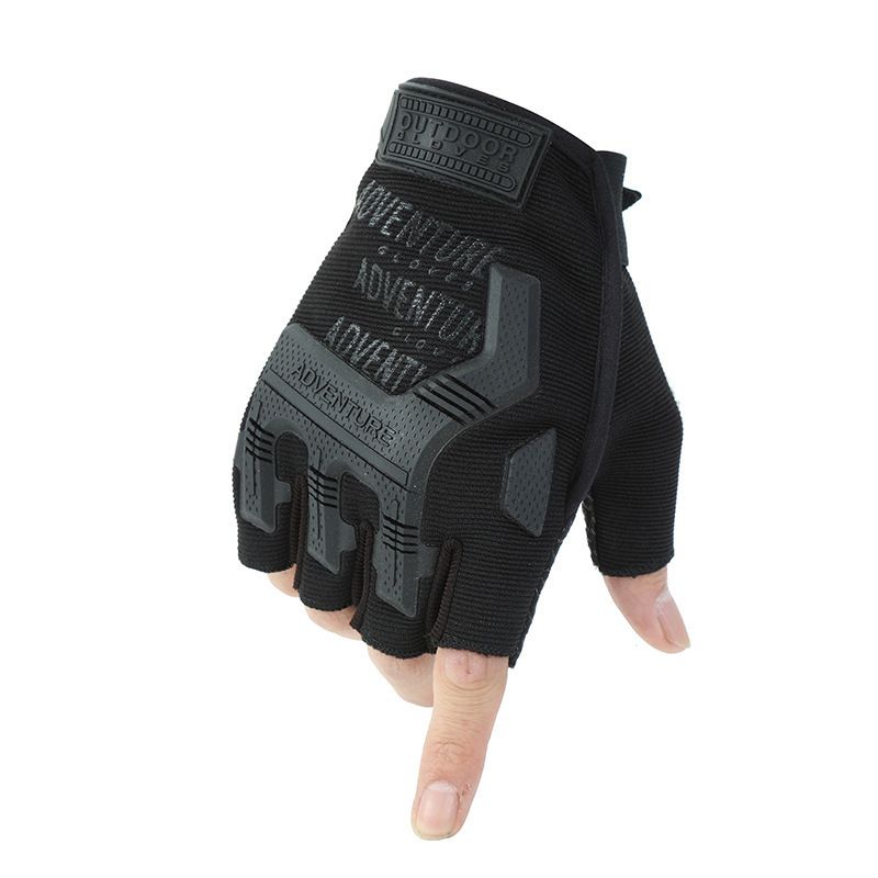 Free Soldier Half Finger Outdoor Sports Cycling Anti-Slip Fingerless Mountaineering Special Forces Seal Tactical Fitness_voghion.com