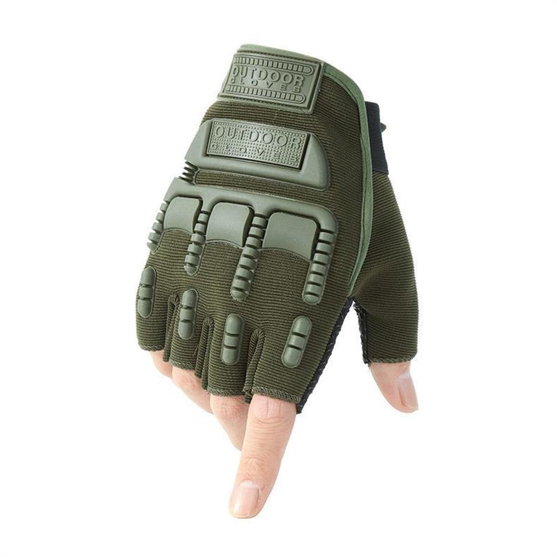 Free Soldier Half Finger Outdoor Sports Cycling Anti-Slip Fingerless Mountaineering Special Forces Seal Tactical Fitness_voghion.com