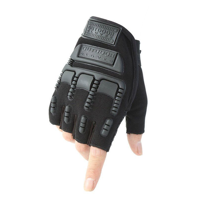 Free Soldier Half Finger Outdoor Sports Cycling Anti-Slip Fingerless Mountaineering Special Forces Seal Tactical Fitness_voghion.com