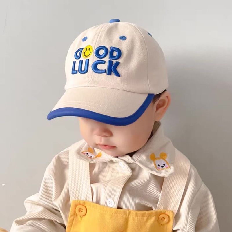 宝宝帽子春夏季薄款男女童棒球帽儿童男孩遮阳防晒宝宝鸭舌帽韩版