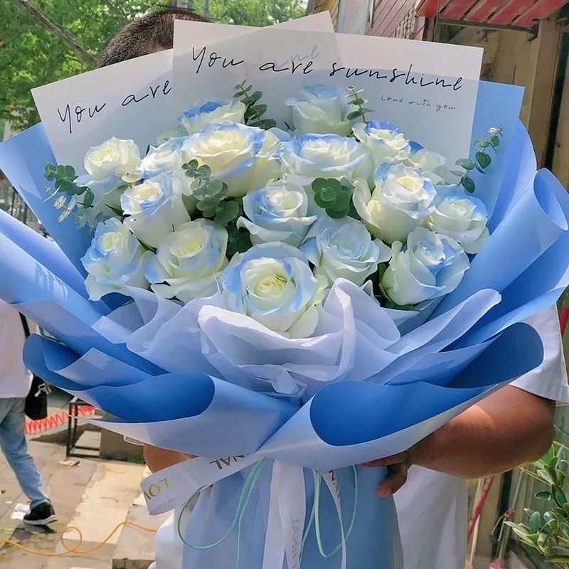 DIY手工制作教师节鲜花半成品免包装花束壳情人节母亲节生日礼物 图片 8