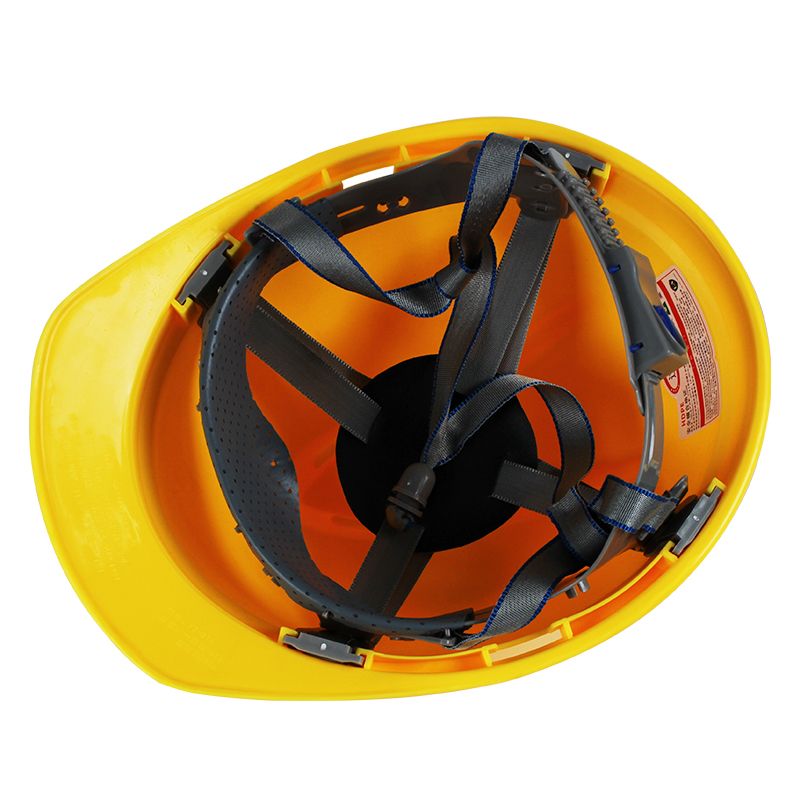 安全帽工地施工建筑工程国标防护帽加厚印字劳保电力透气头盔