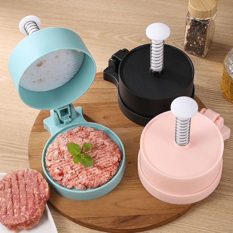 Hamburger Manual Press Round Beef Patty Mold For Frying_voghion.com