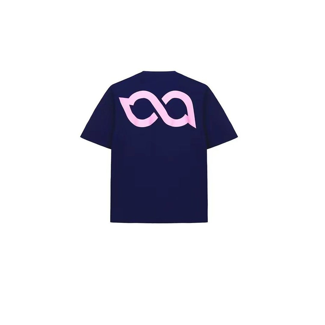 BIPOLAR American Hip-Hop Street Style Pure Cotton Loose T-Shirt Collar Short Sleeve Unisex_desvips.com
