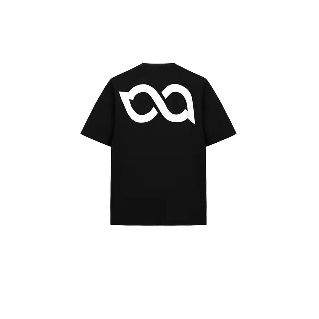 BIPOLAR American Hip-Hop Street Style Pure Cotton Loose T-Shirt Collar Short Sleeve Unisex_desvips.com
