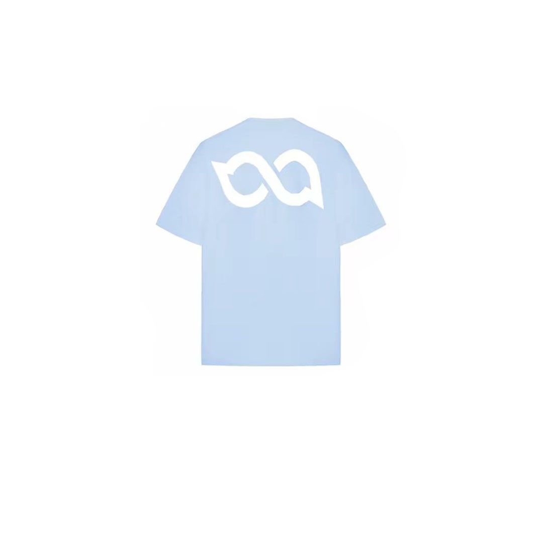 BIPOLAR American Hip-Hop Street Style Pure Cotton Loose T-Shirt Collar Short Sleeve Unisex_desvips.com