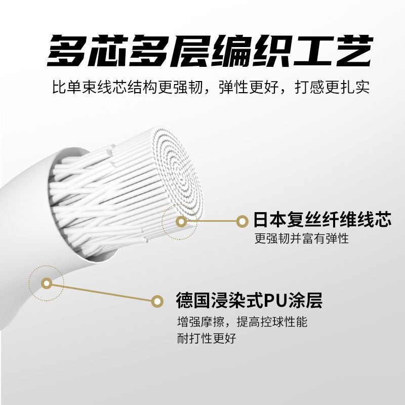 VS威臣BG66羽毛球拍线羽线高弹耐打0.66mm多色可选VS羽线弹性好 图片 8