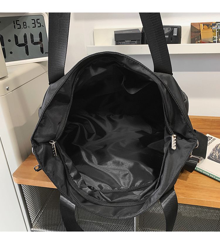 Men's Crossbody Single Shoulder Handbag Travel Sports Gym Ins Style Casual Luggage Bag Large Capacity New Trendy_voghion.com