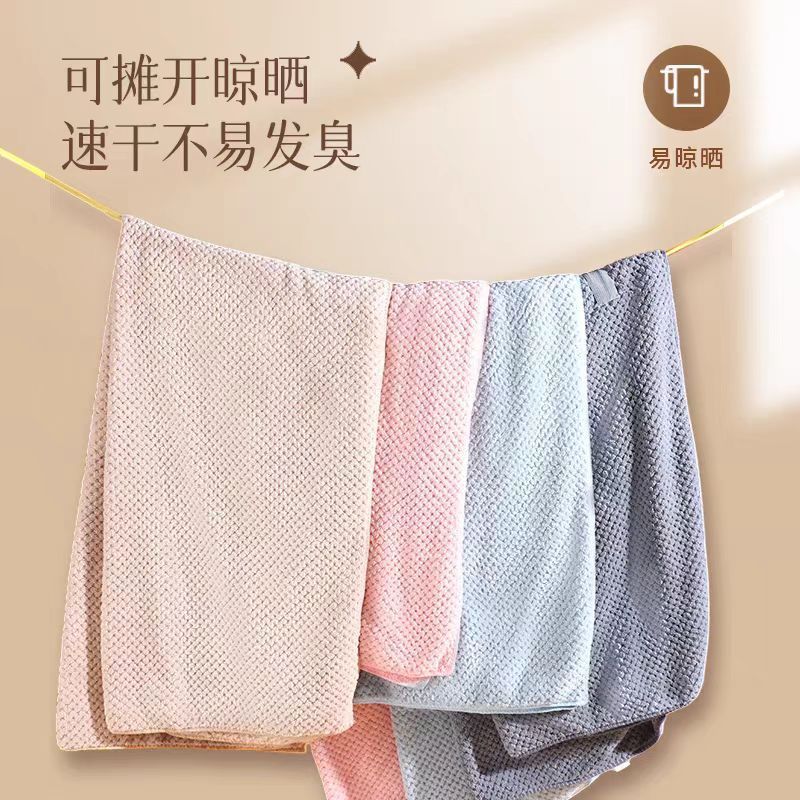 姜妍推荐 外贸出口超强吸水干发巾干发帽女长发抗菌包头巾速干帽 图片 2