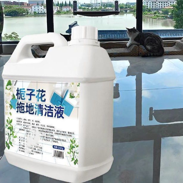 拖地神器一拖净栀子花地面清洁剂瓷砖去污渍祛味拖地液地面清洁剂