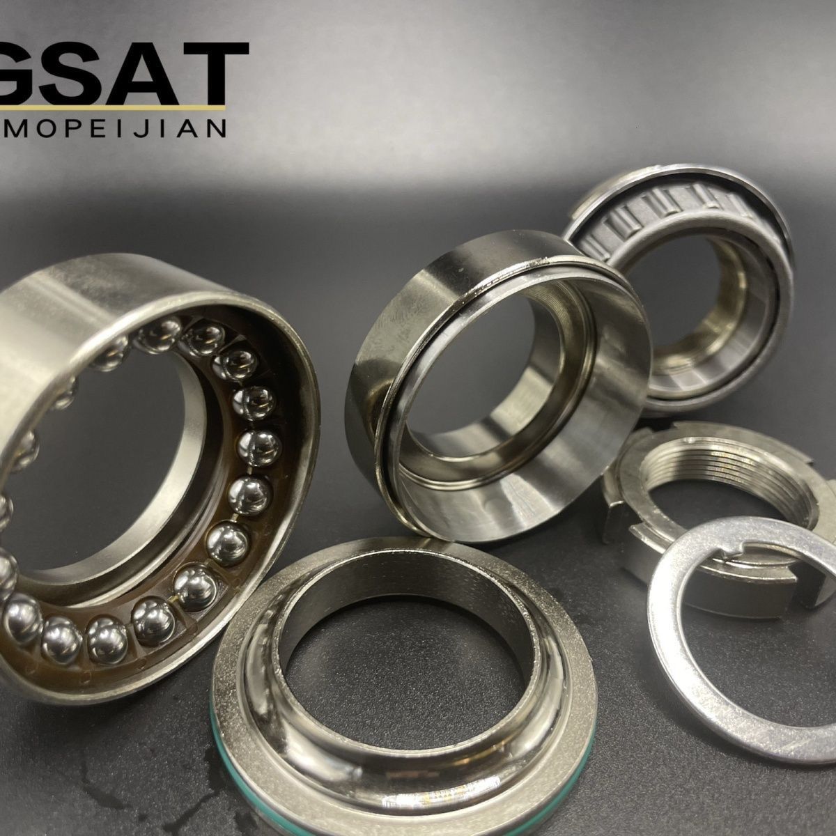 正品gsat赛道款适用于极核ae5/小牛n1s九号m95滚珠压力轴承锥形