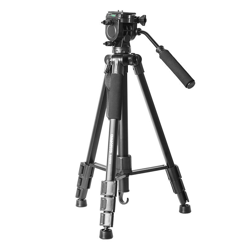 Hydraulic Damping Camera Tripod Portable Outdoor Shooting Phone Holder Gimbal 360 Degree Rotation Thickened Stand_voghion.com