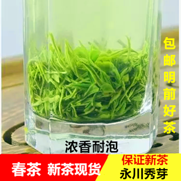 新茶明前特级绿茶浓香型重庆永川秀芽2026新茶茶叶毛尖茶半斤特价