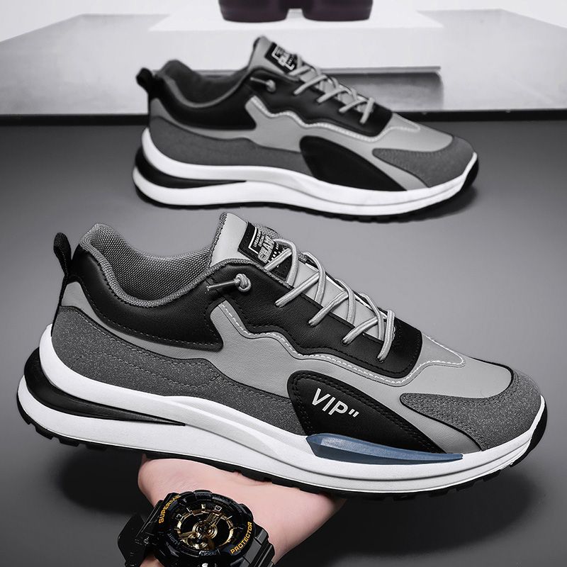 2026 Spring Men's Versatile Trendy New Casual Shoes For Teenagers Popular Non-Slip Breathable Dad Sneakers_vogvips.com