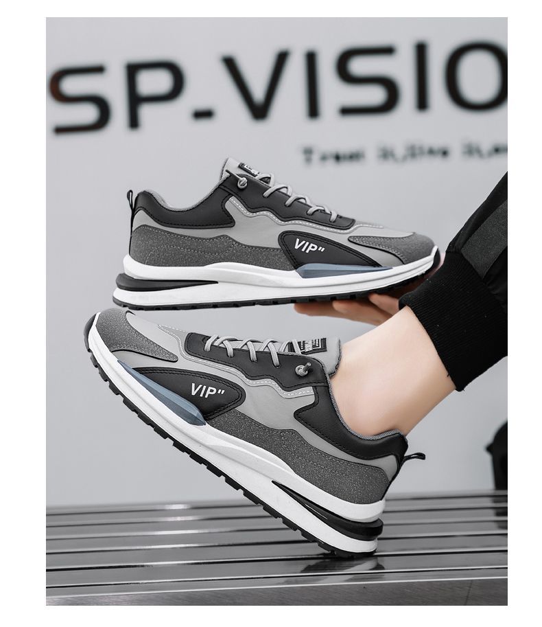 2026 Spring Men's Versatile Trendy New Casual Shoes For Teenagers Popular Non-Slip Breathable Dad Sneakers_vogvips.com