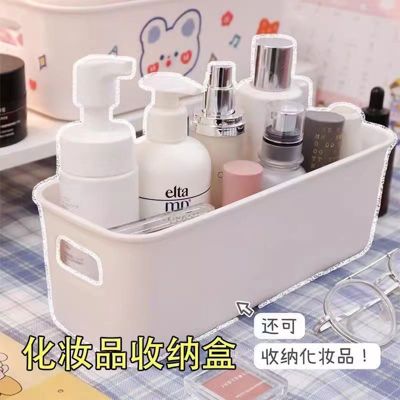 【10个装】多功能长方形收纳盒分隔神器橱柜桌面零食长条无盖收纳【3天内发货】 图片 2
