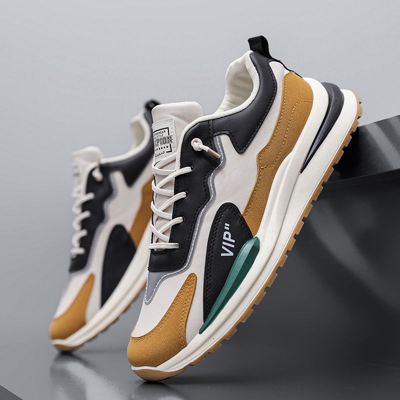 2026 Spring Men's Versatile Trendy New Casual Shoes For Teenagers Popular Non-Slip Breathable Dad Sneakers_vogvips.com
