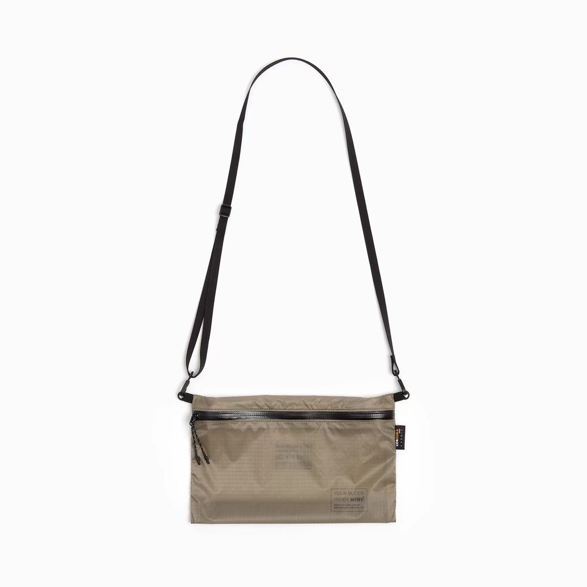 Sac bandoulière en nylon léger imperméable style sacoche_voghion.com