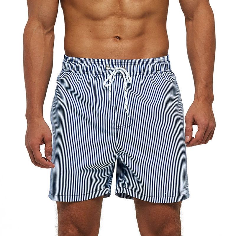 Cross-border Digital Print 3D Printed Beach Shorts_voghion.com