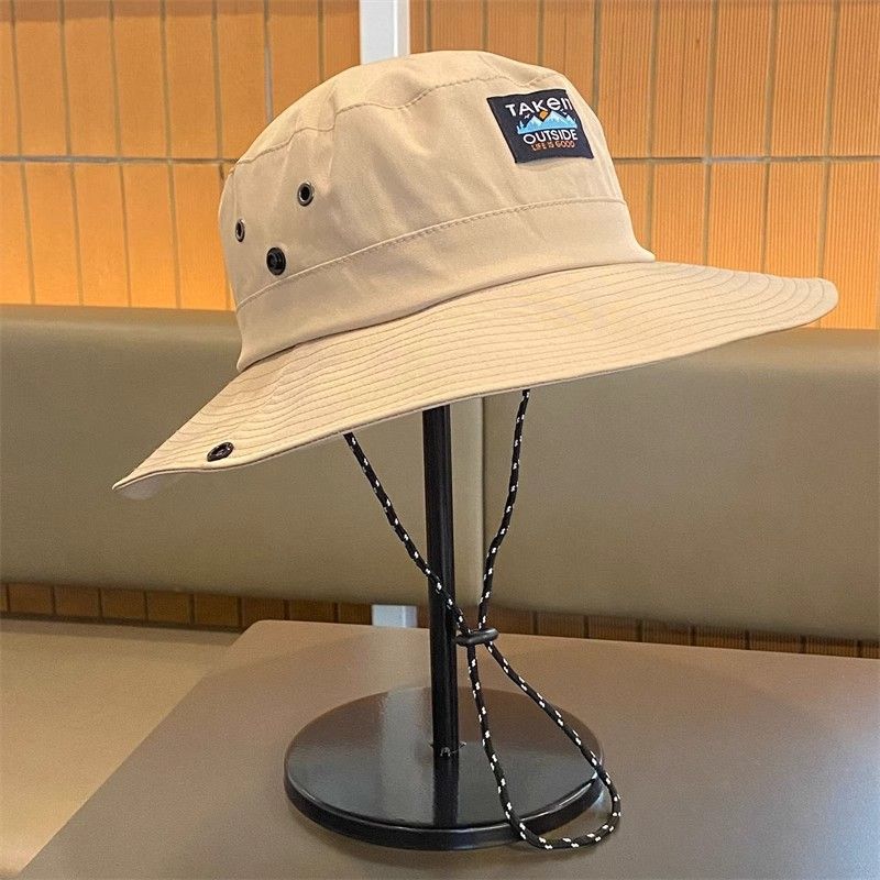 Cappello da pescatore a tesa larga asciugatura rapida trekking_voghion.com
