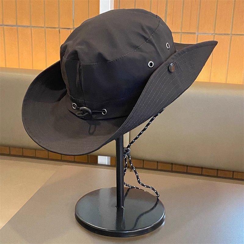 Cappello da pescatore a tesa larga asciugatura rapida trekking_voghion.com