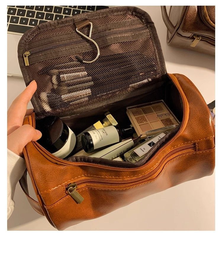 Hochwertige, handliche und beliebte multifunktionale, tragbare und wasserdichte Make-up-Aufbewahrung mit großem Fassungsvermögen für unterwegs_voghion.com