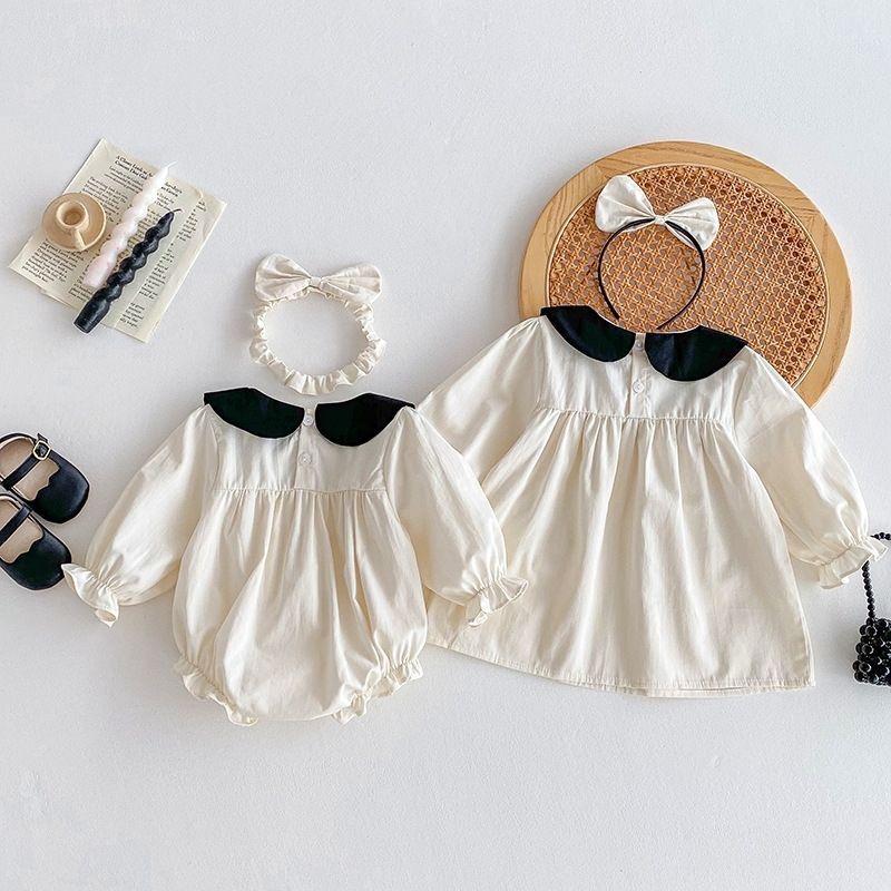 Baby Mädchen Langarmkleid Süßes Prinzessin Herbst Freizeitkleid_voghion.com