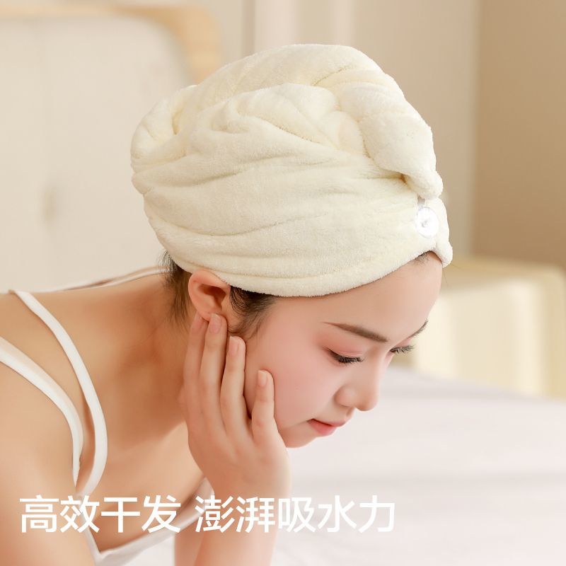 三利10A抗菌干发帽吸水速干抗阴干免吹洗头干发毛巾浴帽不掉毛女 图片 6