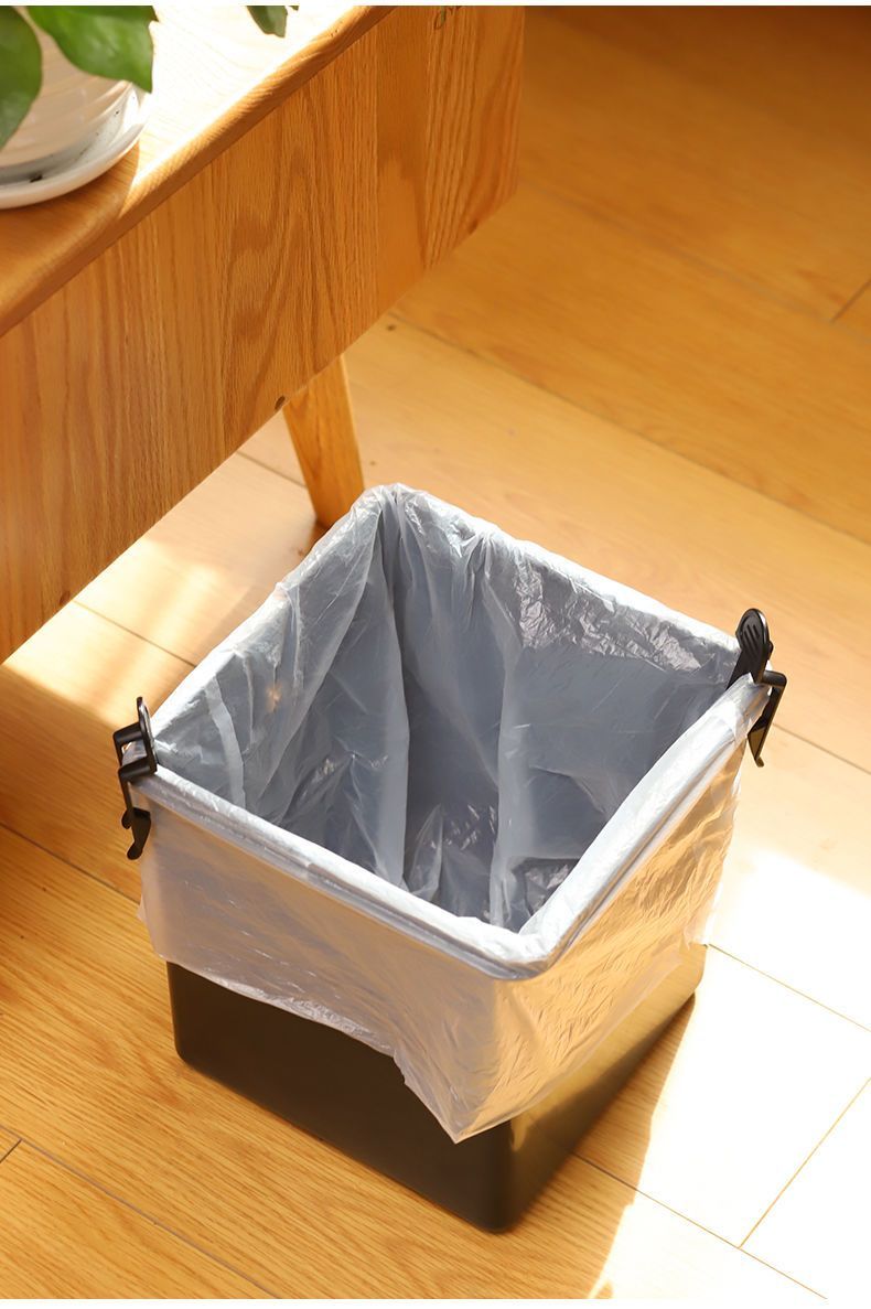 Trash Can Edge Holder Anti-Slip Frame Garbage Bag Fixed Clip_voghion.com