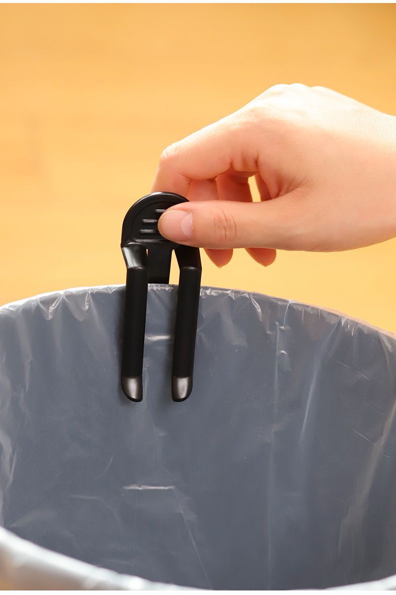 Trash Can Edge Holder Anti-Slip Frame Garbage Bag Fixed Clip_voghion.com