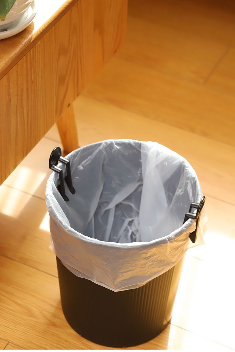 Trash Can Edge Holder Anti-Slip Frame Garbage Bag Fixed Clip_voghion.com