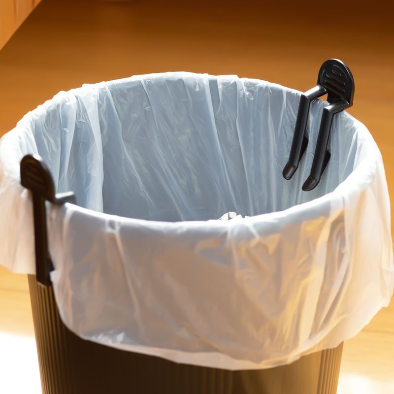 Trash Can Edge Holder Anti-Slip Frame Garbage Bag Fixed Clip_voghion.com