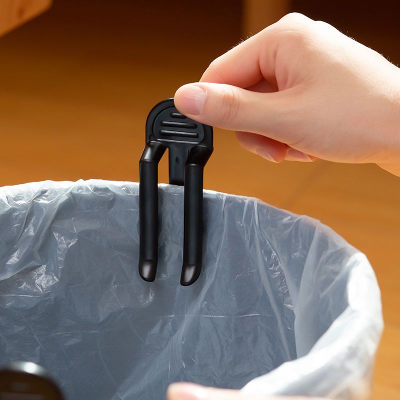Trash Can Edge Holder Anti-Slip Frame Garbage Bag Fixed Clip_voghion.com