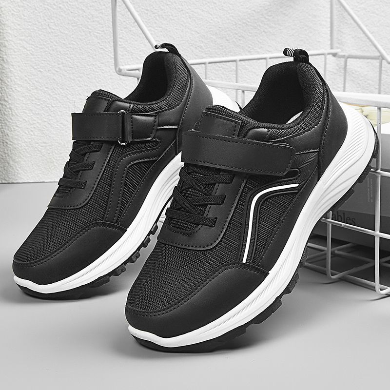 正品红蜻蜓金典老人鞋男女春季防滑软底鞋中老年健步运动休闲鞋子