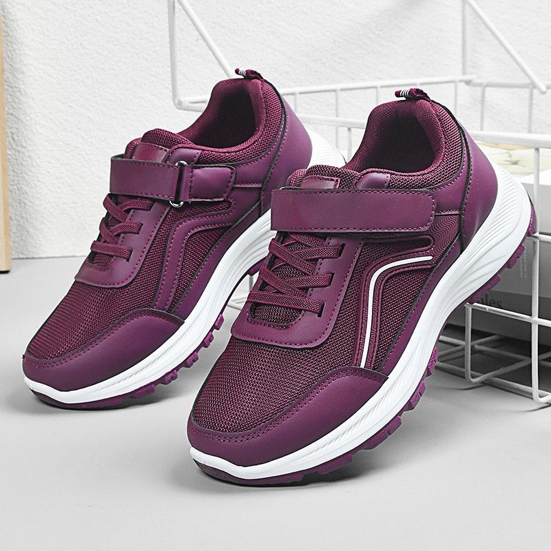 正品红蜻蜓金典老人鞋男女春季防滑软底鞋中老年健步运动休闲鞋子