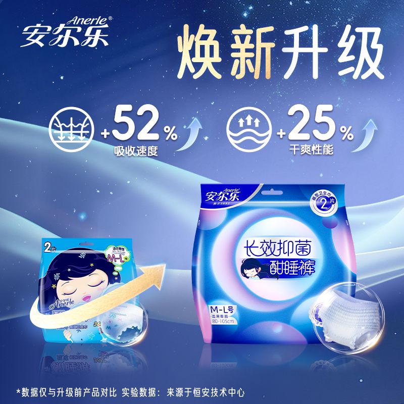 安尔乐卫生巾女柔棉日用夜用组合姨妈巾套包整箱卫生巾春节发货