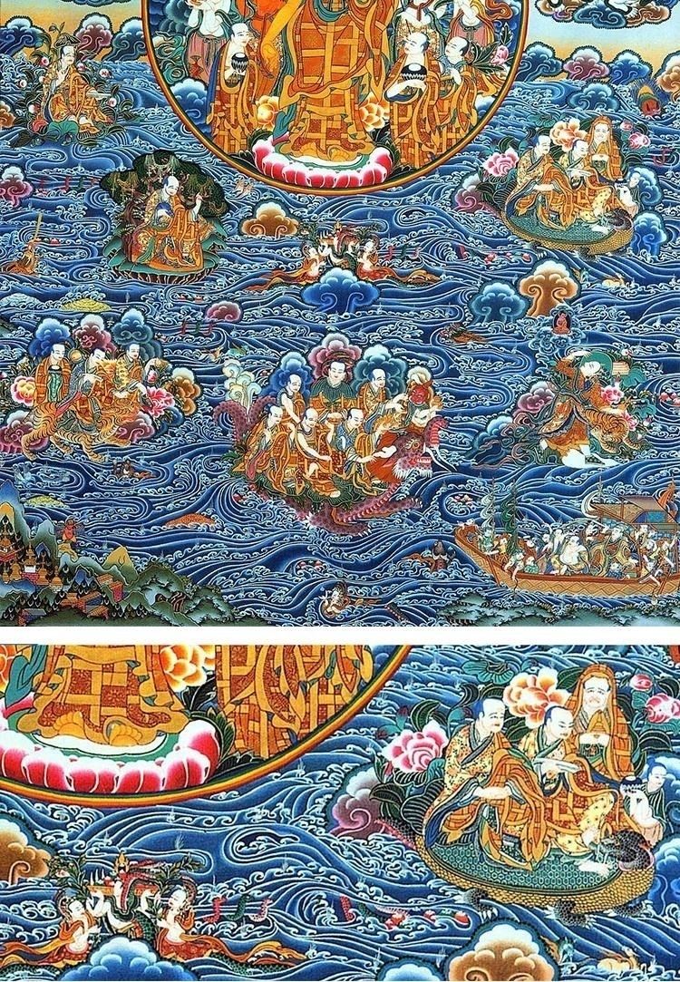 Diamond Sutra Calligraphy - Premium Quality detail 1
