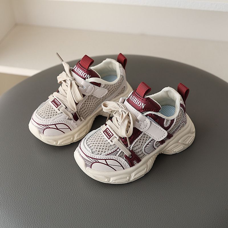 Chaussures de sport décontractées pour garçons et filles, en maille respirante, pour papa et enfants, printemps 2025_voghion.com