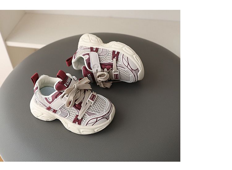 Chaussures de sport décontractées pour garçons et filles, en maille respirante, pour papa et enfants, printemps 2025_voghion.com